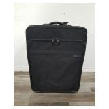 Travel suitcase marked "Briggs & Riley"