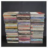 Box of various CDs