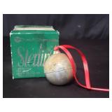 Sterling silver Christmas ornament