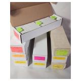 9 vintage long boxes of baseball cards 1980/90s