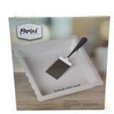 Sealed Parini square ceramic baking dish