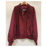 Vtg Members Only maroon jacket sz L