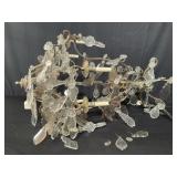 Vintage crystal chandelier
