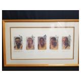 Pencil signed and numbered print