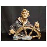 Lladro porcelain sailor, as is
