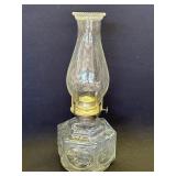 Vintage Lamplight Farms glass oil lamp