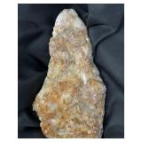 Citrine quartz specimen