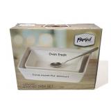 New Parini 2pc ceramic baking dishes Box