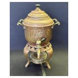 Antique Manning-Bowman copper coffee percolator