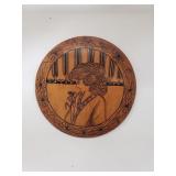 Wood wall hanging decoration