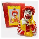 1997 New in Box Ronald McDonald Cookie Jar by