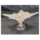 Mid-century hand blown art glass in the style of