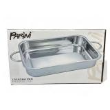 New Parini stainless steel lasagna pan Box