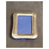 Sterling silver marked photo frame