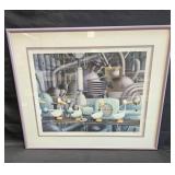 Vintage quality print signed by Bedard, titled: