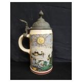 Antique German beer stein