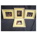 Group of framed prints