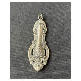 Vintage sterling silver pendant