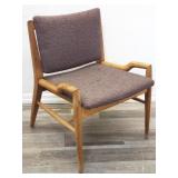 John Keal for Brown Saltman mid century side chair