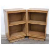 Pair of mid century bookcases