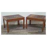 Pair of mid century side tables