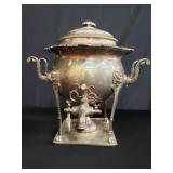 Vintage silver plate samovar