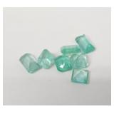 2.75ctw Columbian Emeralds mixed 7 gemstones