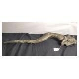 Bronze nude sculpture, as is