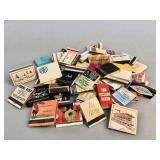 Small collection of vintage matchbooks