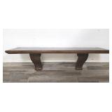 Contemporary wall shelf