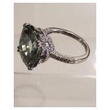 Sterling silver overlay