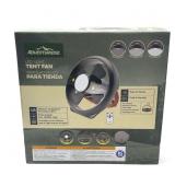 New Adventuridge LED light cordless tent fanNew
