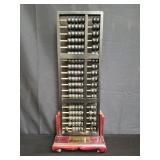 Abacus beads math calculator