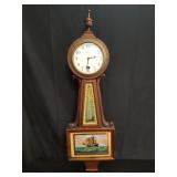 Lessons banjo wall clock