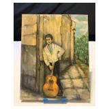 Florence Rosenberg "Strolling Guitarist" 1962