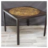 Edward Wormley for Dunbar leather top game table