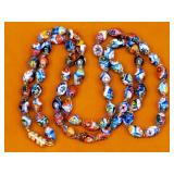 Vintage Venetian Murano glass millefiori bead