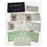 3 US Coins Susan B Anthony Dollar Set 1979 P, D,