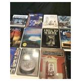 Collection of coffee table books (box)