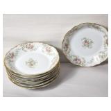 8 Vtg Limoges Elite Works France bowls