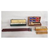 Group of vintage games, etc.