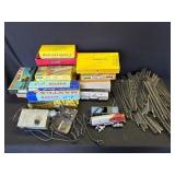 Large vintage scale model train set