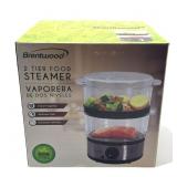 New Brentwood 2 tier food steamer, New in box