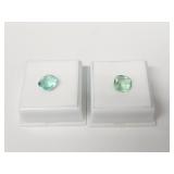 9.1ctw green CU Flourite gemstones