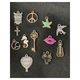 Pendant and charms lot