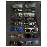 15 pairs of sunglasses &