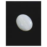 0.85ct White opal loose gemstone