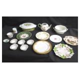 Group of vintage assorted ceramic dishes