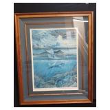 Pencil signed and numbered print