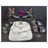 Pair of vintage Lightning TRS Rollerblades, & 2